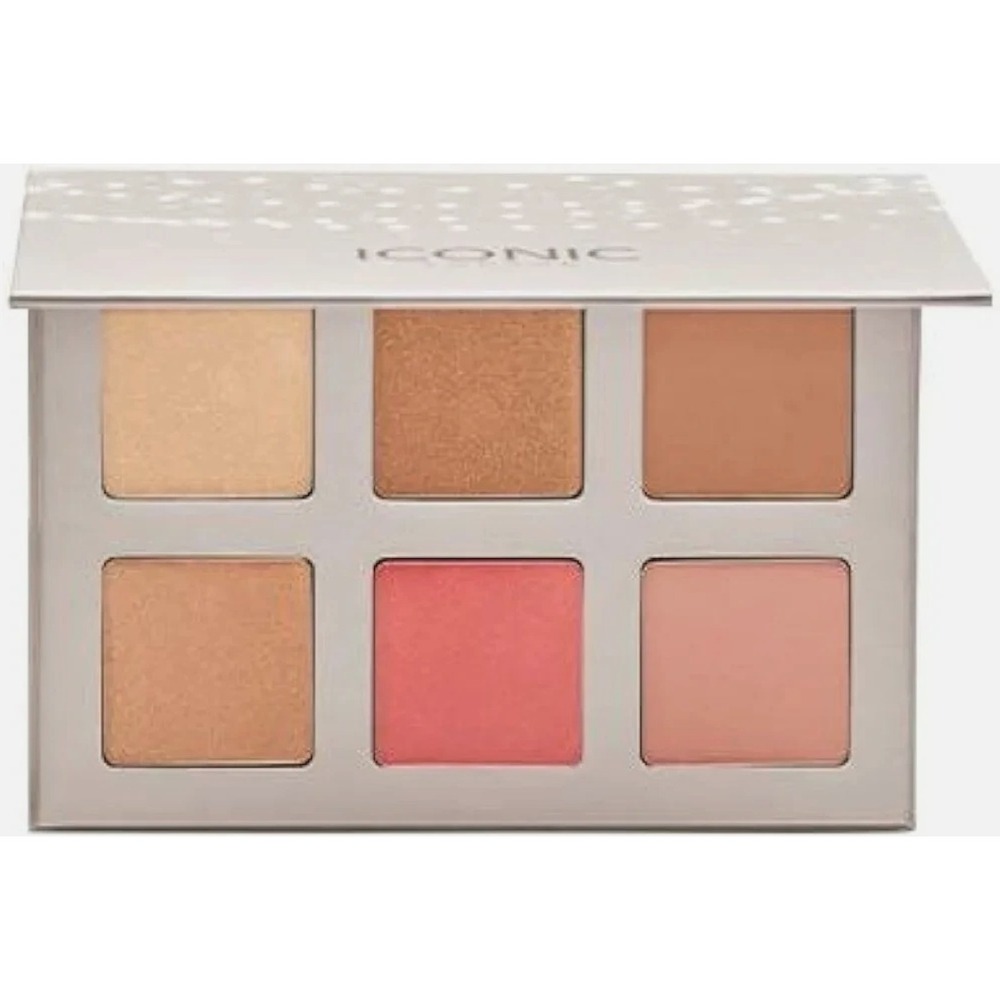 Iconic London Blaze Chaser Face Palette Bronzer Blush Highlighter Full Size NEW